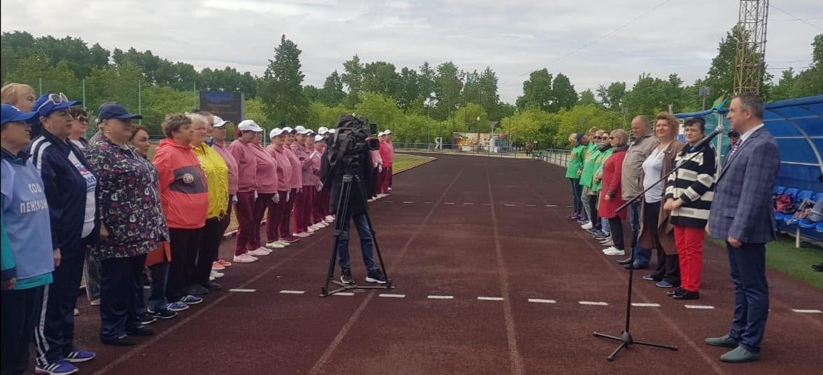 5 июня на стадионе &laquo;Амурсельмаш&raquo; состоялось открытие в XI спартакиады  "За спортивное долголетие".