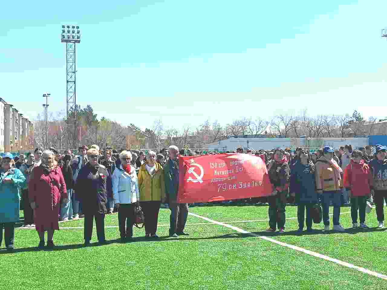 Сохраняя память о великой Победе...