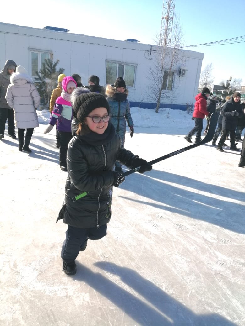 Школьники г. Белогорска зажгли на ледовых стартах