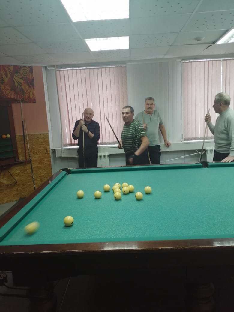 Рождественский турнир по бильярду