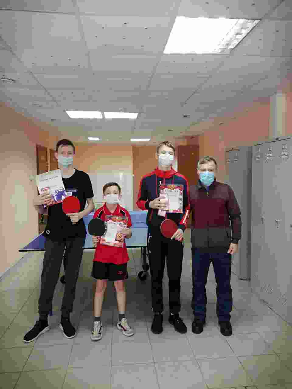 6 января 2021 года состоялся Рождественский турнир по теннису.