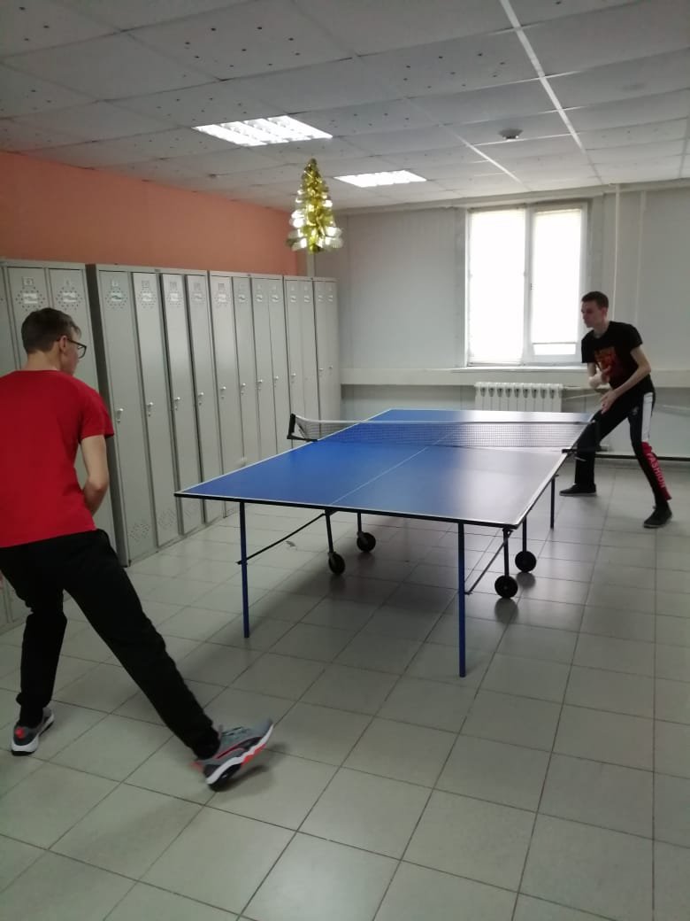 Рождественский турнир по настольному теннису, среди юных теннисистов